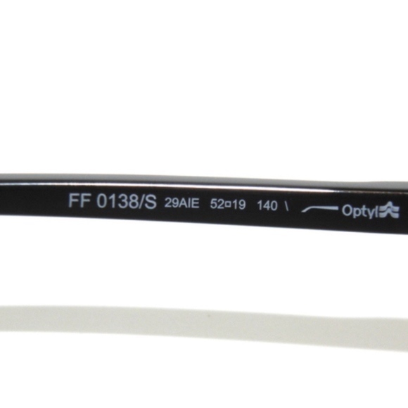 FENDI 0138/s BLACK/GRADIENT AUTHENTIC NEW! - Picture 5 of 5